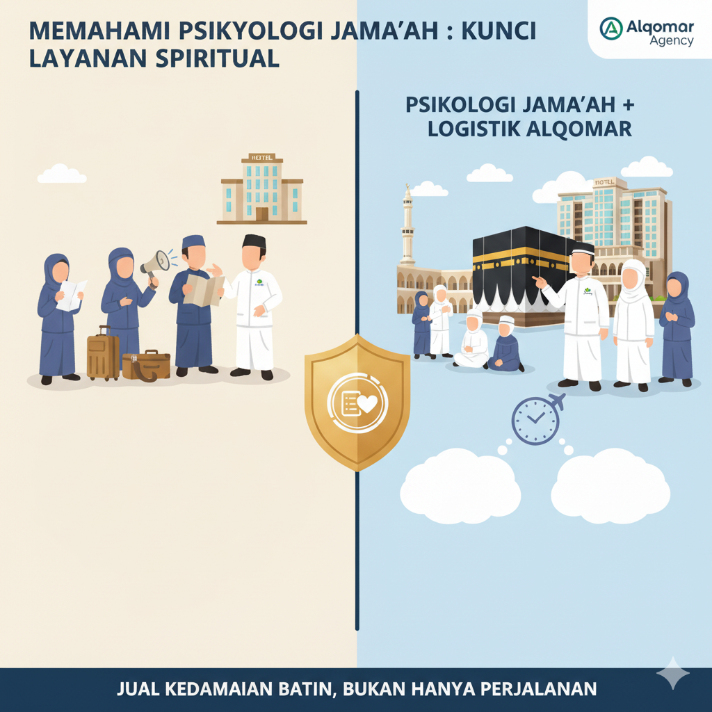 Lebih dari Sekadar Melayani: Memahami Psikologi Jamaah—Kunci Menjawab Kebutuhan Spiritual Umat Melalui Kemitraan Alqomar