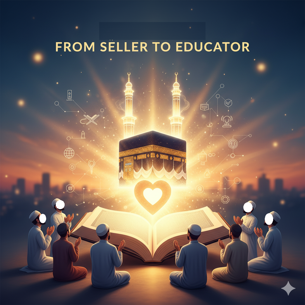 Beyond Sales: Dari Penjual Menjadi Pendidik—Kekuatan Mitra Hebat dalam Mendidik Umat untuk Ibadah yang Maqbul