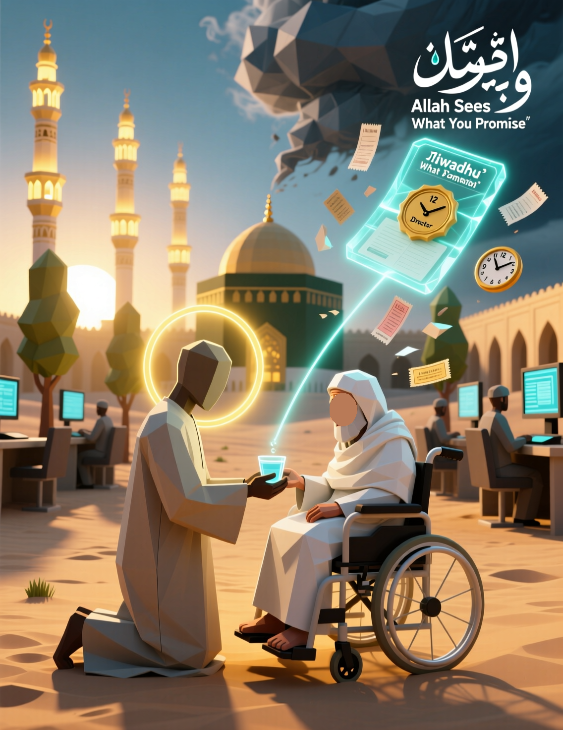 Adab Melayani Tamu Allah: Pedoman Emas Nilai-Nilai Spiritual bagi Mitra Umroh Alqomar