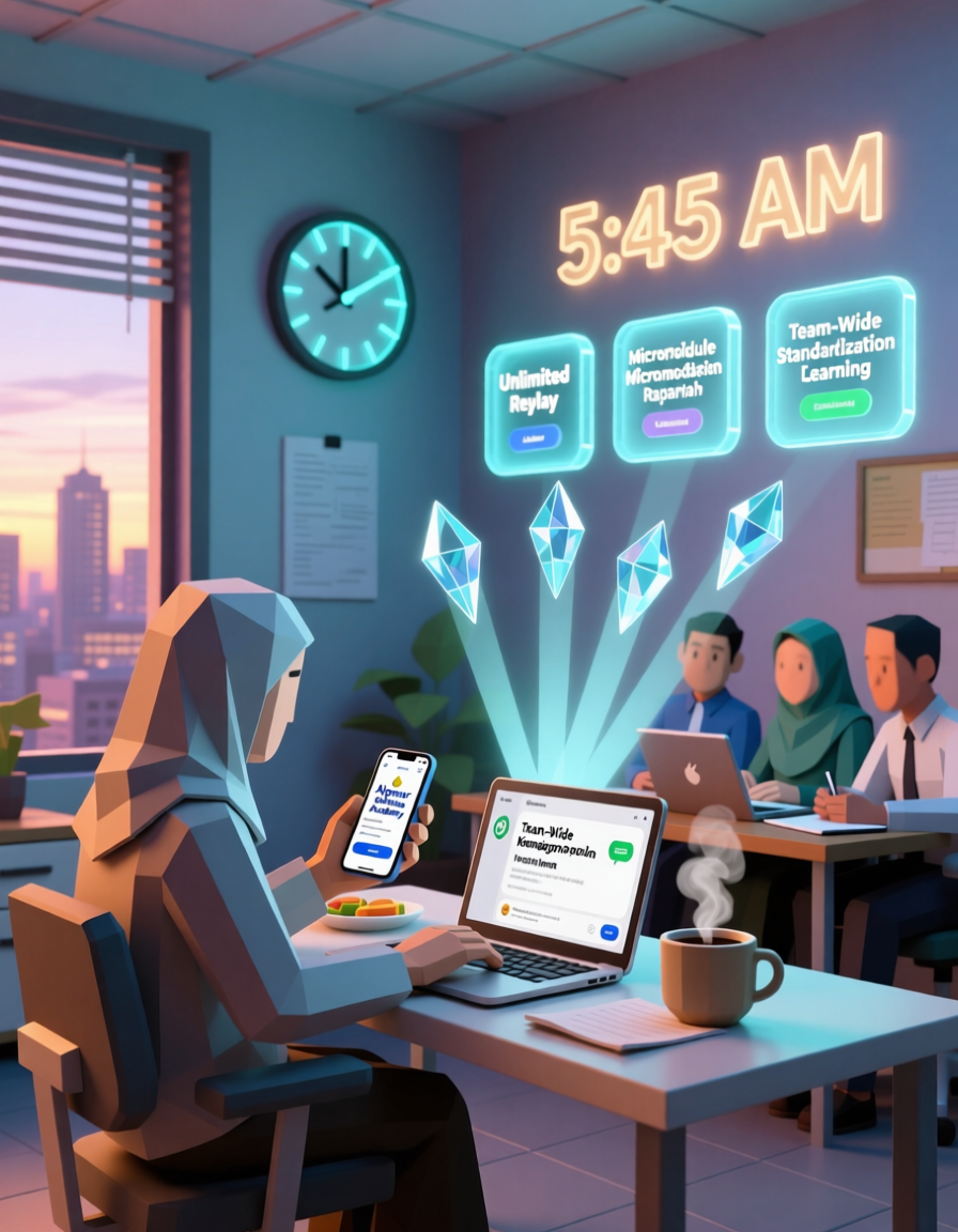 Sekolah Bisnis di Saku Anda: Mengapa Pelatihan Online Alqomar Adalah Investasi Terbaik untuk Mitra Sibuk