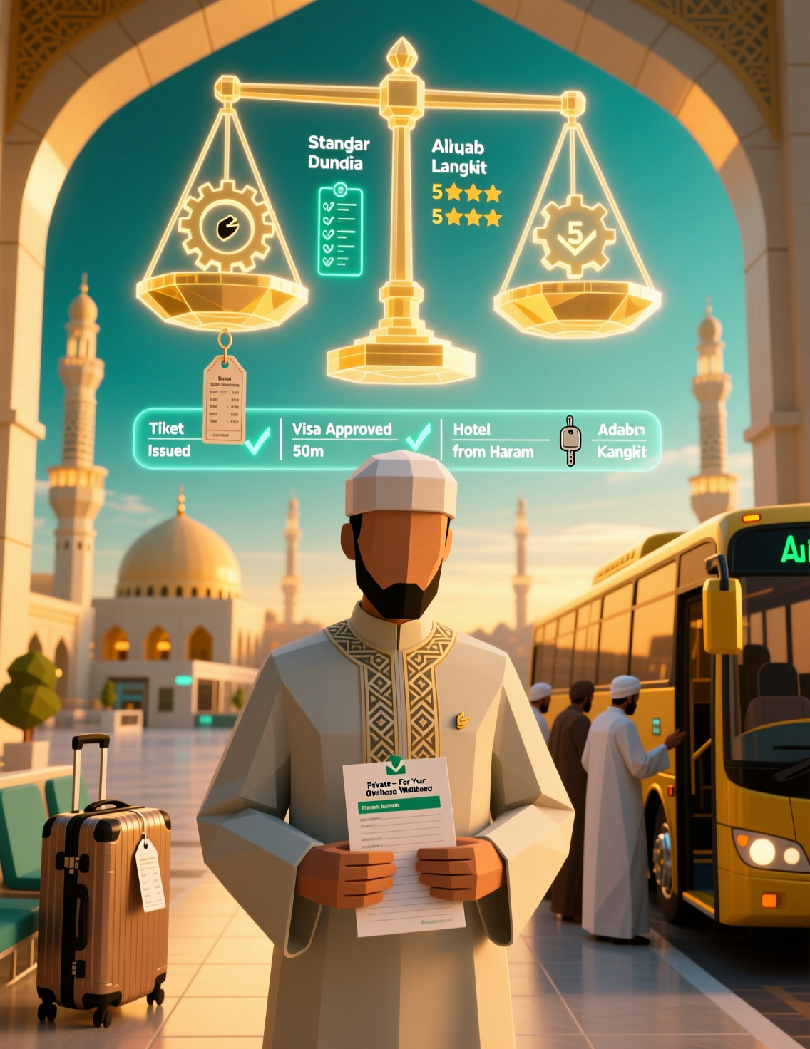  Profesionalisme Syariah: Mengawinkan Standar Mutu Dunia dengan Adab Langit dalam Ekosistem Umroh