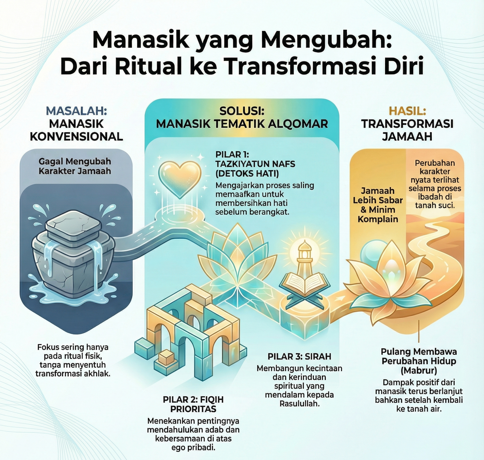 Manasik Tematik: Kurikulum Pembinaan Ruhiyah untuk Mencetak Alumni Umroh yang Mabrur