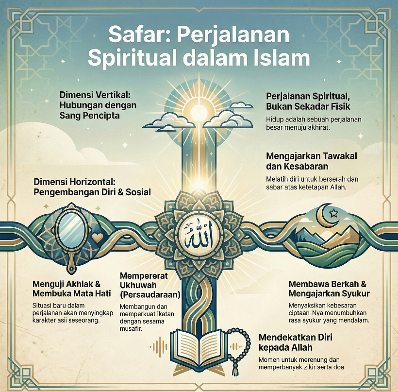 Makna Safar dalam Islam: Lebih dari Sekadar Perjalanan Fisik