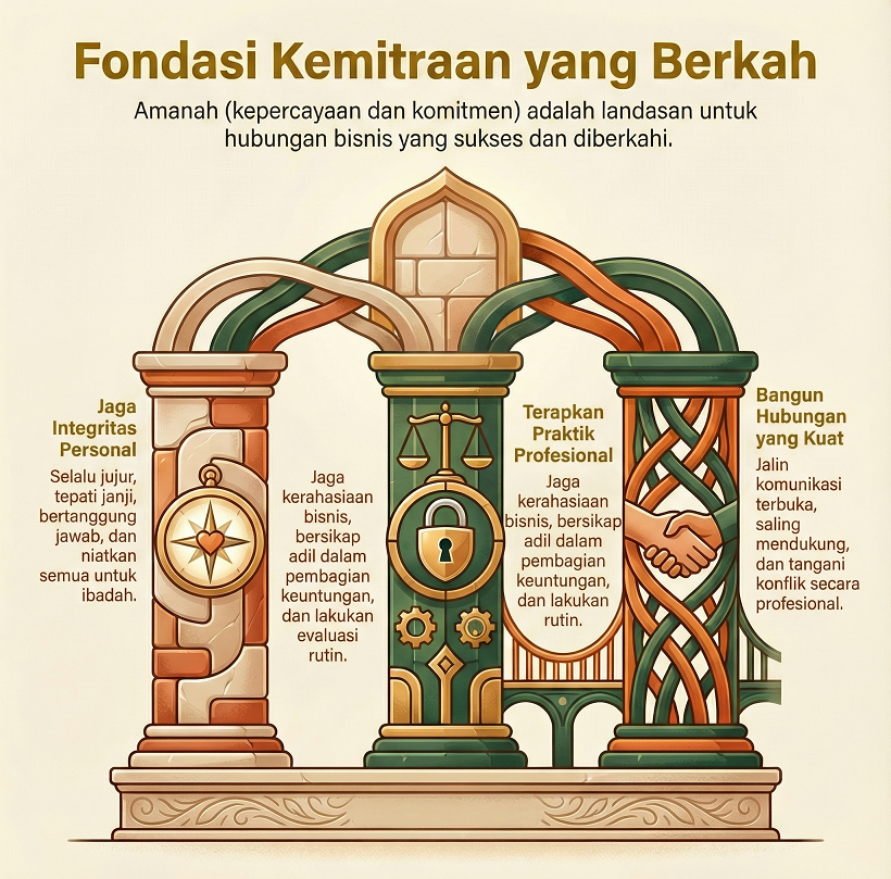 Komitmen Amanah dalam Kemitraan: Fondasi Bisnis yang Berkah