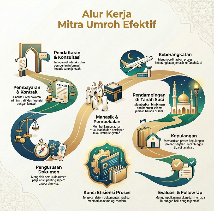 Alur Kerja Mitra yang Jelas: Sistem yang Terorganisir