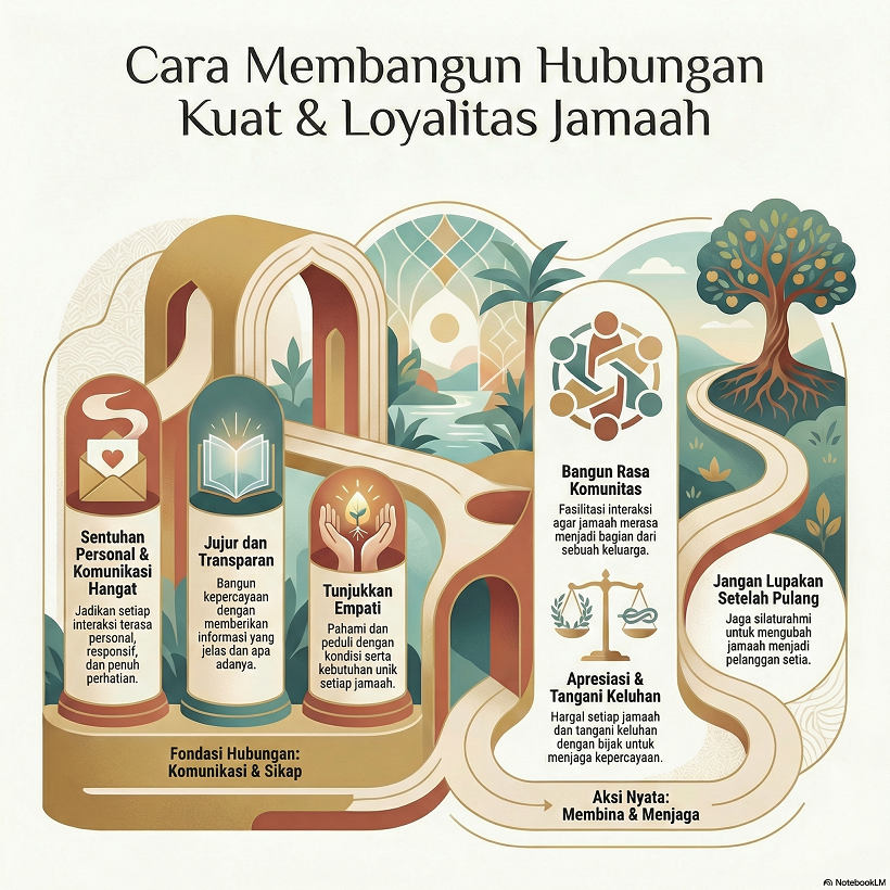 Membangun Hubungan dengan Jamaah: Lebih dari Transaksi Bisnis