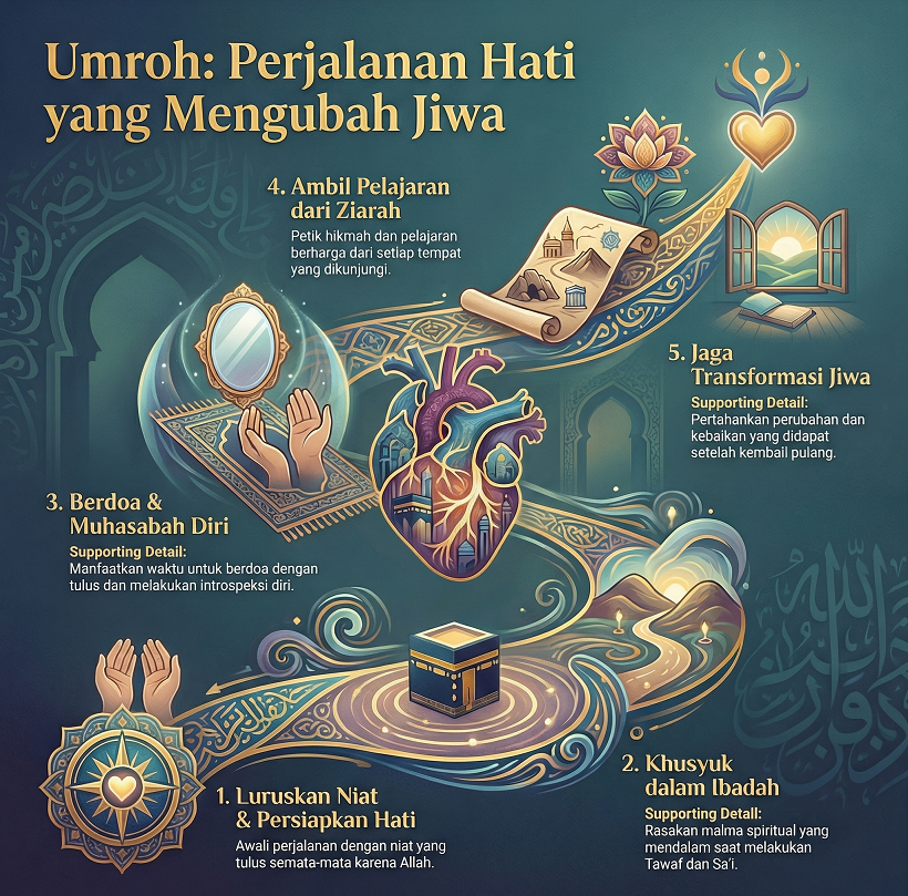 Umroh sebagai Perjalanan Hati: Melampaui Ritual Fisik
