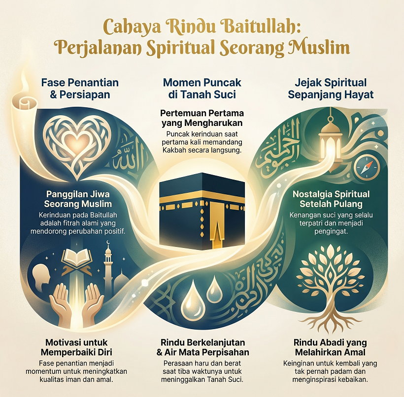Cahaya Rindu Baitullah: Kerinduan yang Memurnikan Jiwa