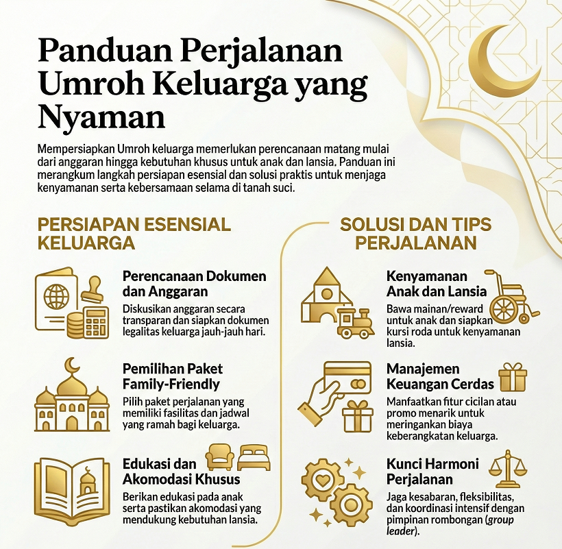 Umroh Bersama Keluarga: Persiapan dan Solusi