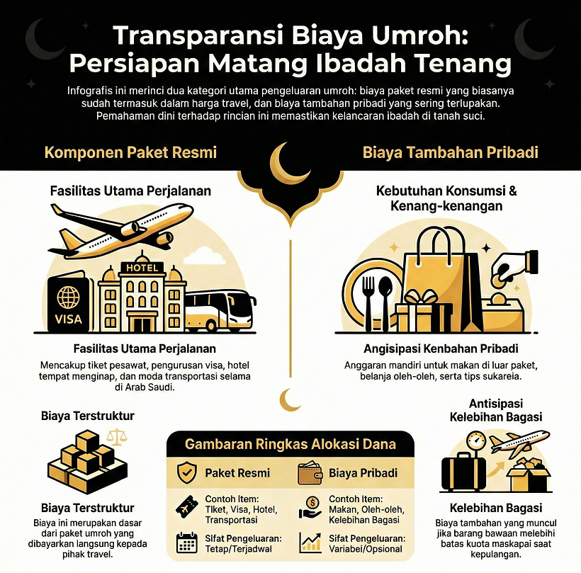 Apa Saja yang Termasuk Biaya Umroh