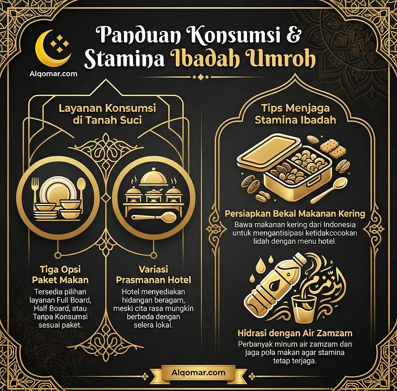 Layanan Konsumsi Jamaah Selama di Saudi, Apa Saja yang Perlu Diketahui Sebelum Berangkat