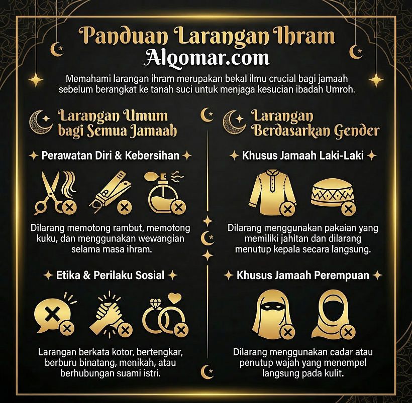 Larangan Saat Ihram yang Perlu Diketahui