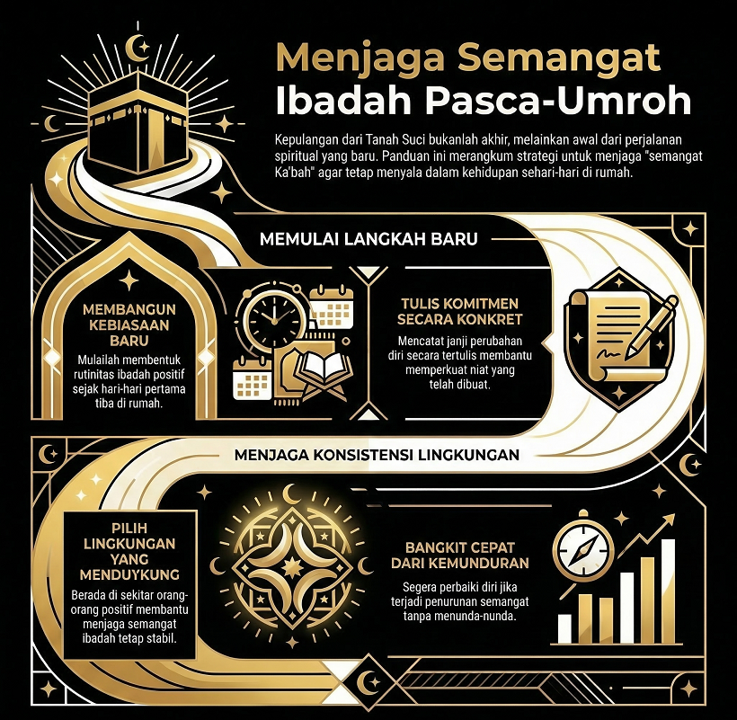 Menguatkan Niat Setelah Pulang Umroh