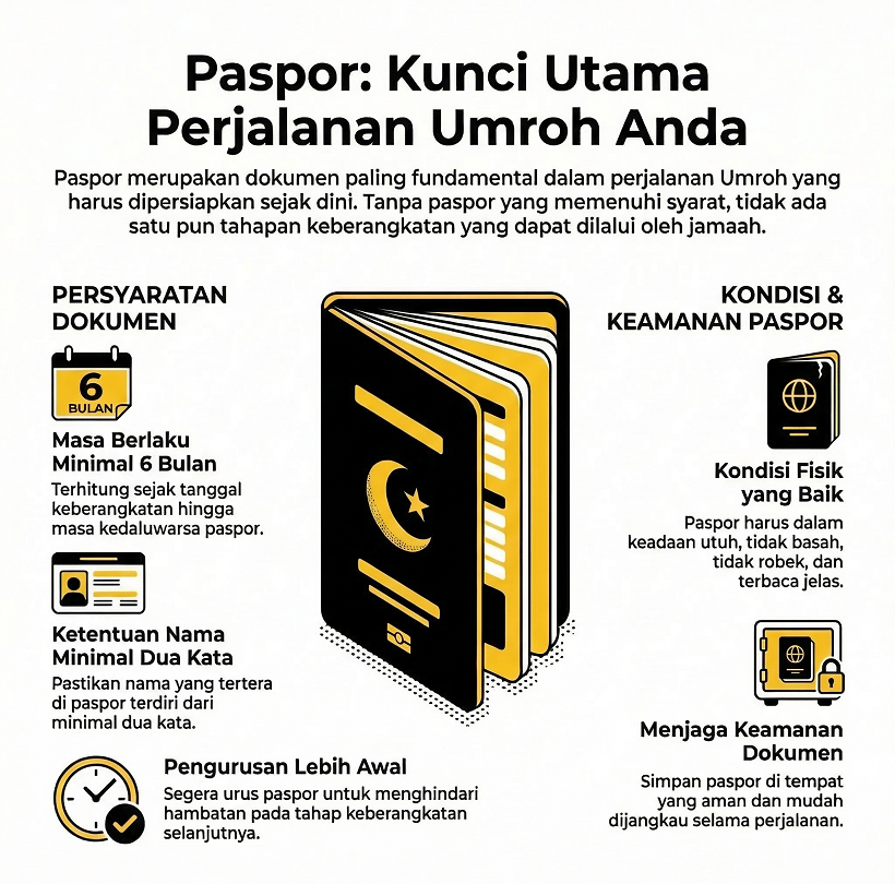 Pentingnya Paspor untuk Perjalanan Umroh