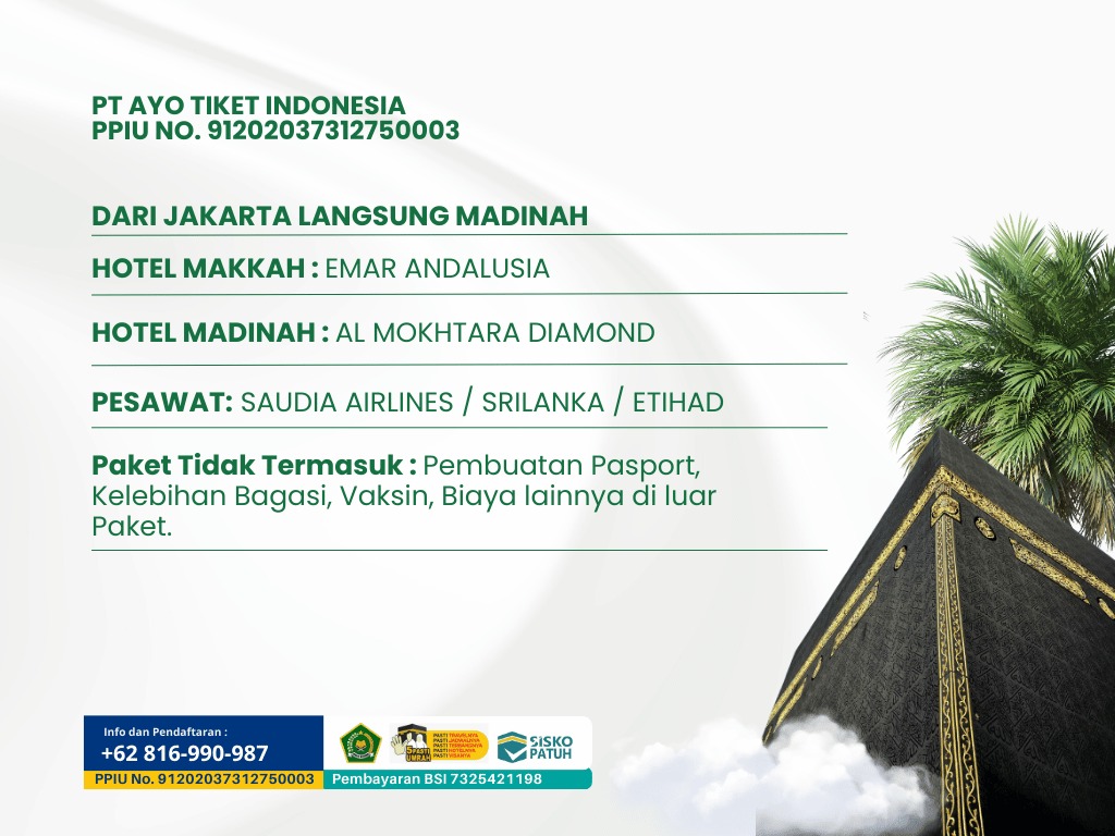Umroh Sya'ban plus Awal Ramadhan - Februari 2025 - 2